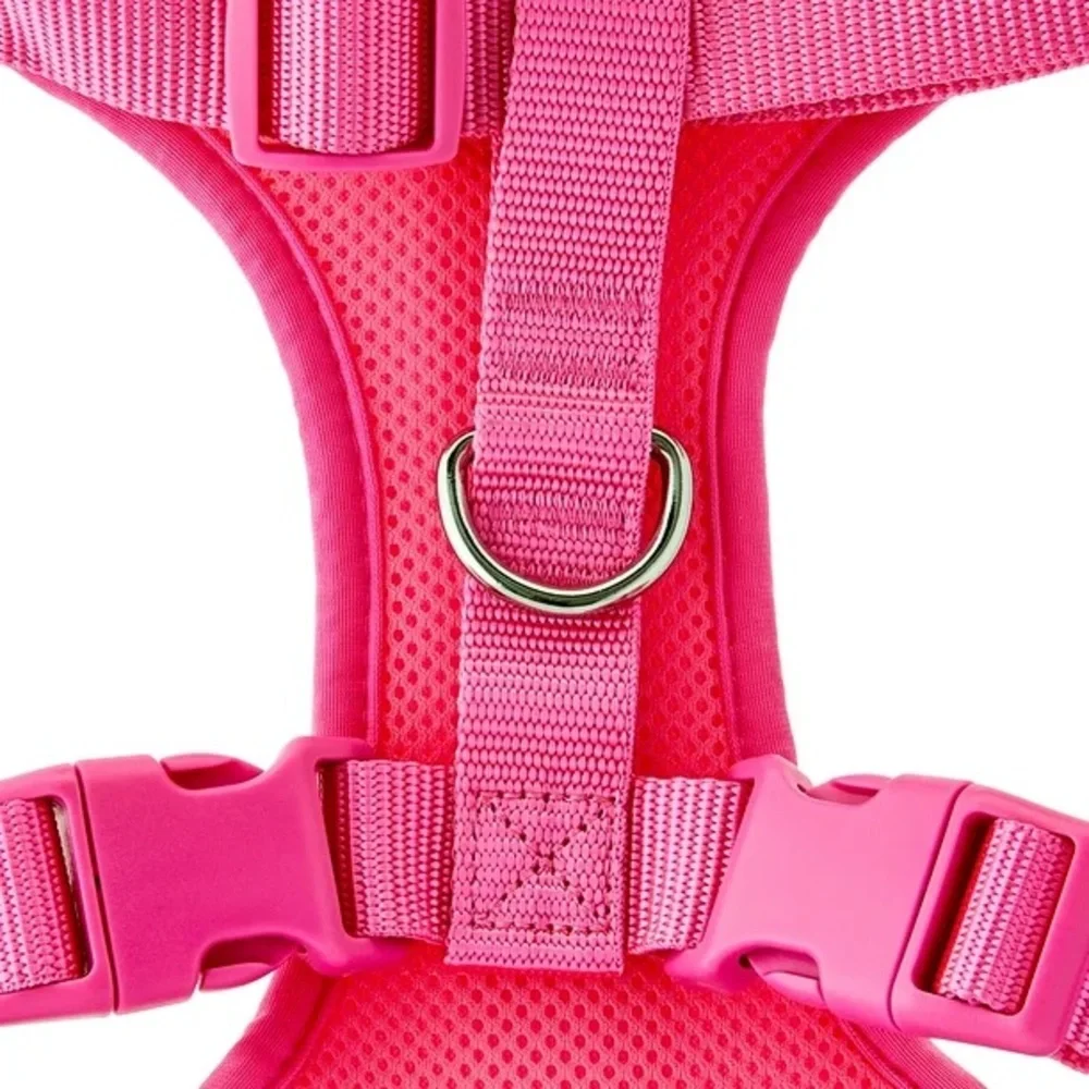 Vibrant Life Mesh Adjustable, Reflective Dog Walking Harness, Pink, Large NEW